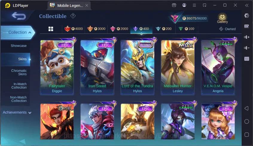 Mobile Legends: Bang Bang Accounts GLOBAL|Hero 124|Skin 323|Roam Acc|Legend Franco,AS image 13