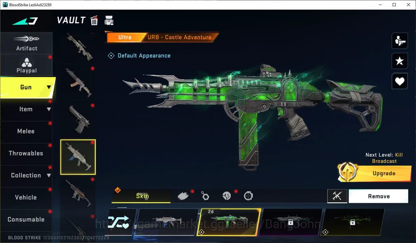 Blood Strike Accounts ASIA|ULTRA=URB,M700|COLLAB=KAR98K MORE DETAIL CEK image 7