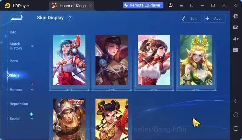 Honor of Kings Accounts Global Starter Hero41 Skin14 | Epic Mozi,Arthur,Ga image 2