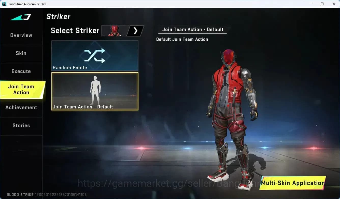 Blood Strike Accounts ASIA | Legendary M4A1-Venom | Ultra KAG-6-Saoulbla image 5