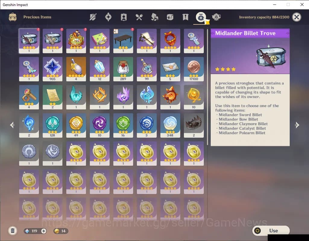 Genshin Impact Accounts ASIA|AR 57|10 Limited+3(*5Wep)|Furina+Sign,Durin,L image 10