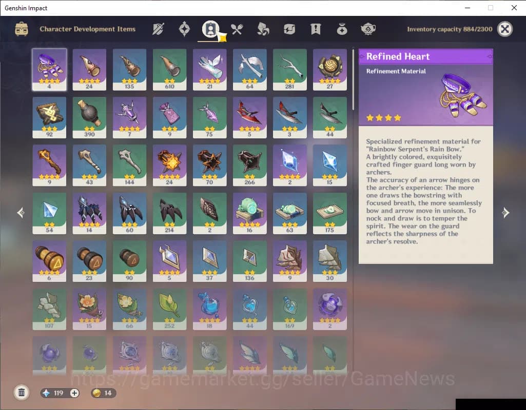 Genshin Impact Accounts ASIA|AR 57|10 Limited+3(*5Wep)|Furina+Sign,Durin,L image 7