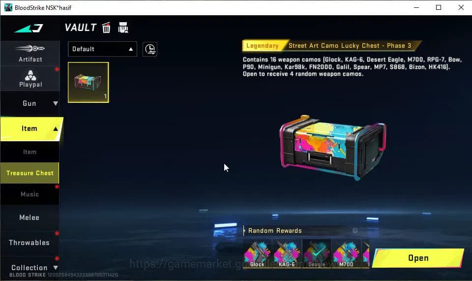 Blood Strike Accounts ASIA|ETERNAL ZERO-Odashadow|Melee ULTRA Katar-Claw image 10
