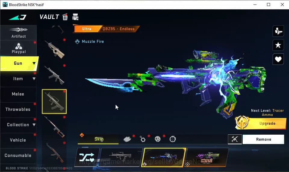 Blood Strike Accounts ASIA|ETERNAL ZERO-Odashadow|Melee ULTRA Katar-Claw image 13