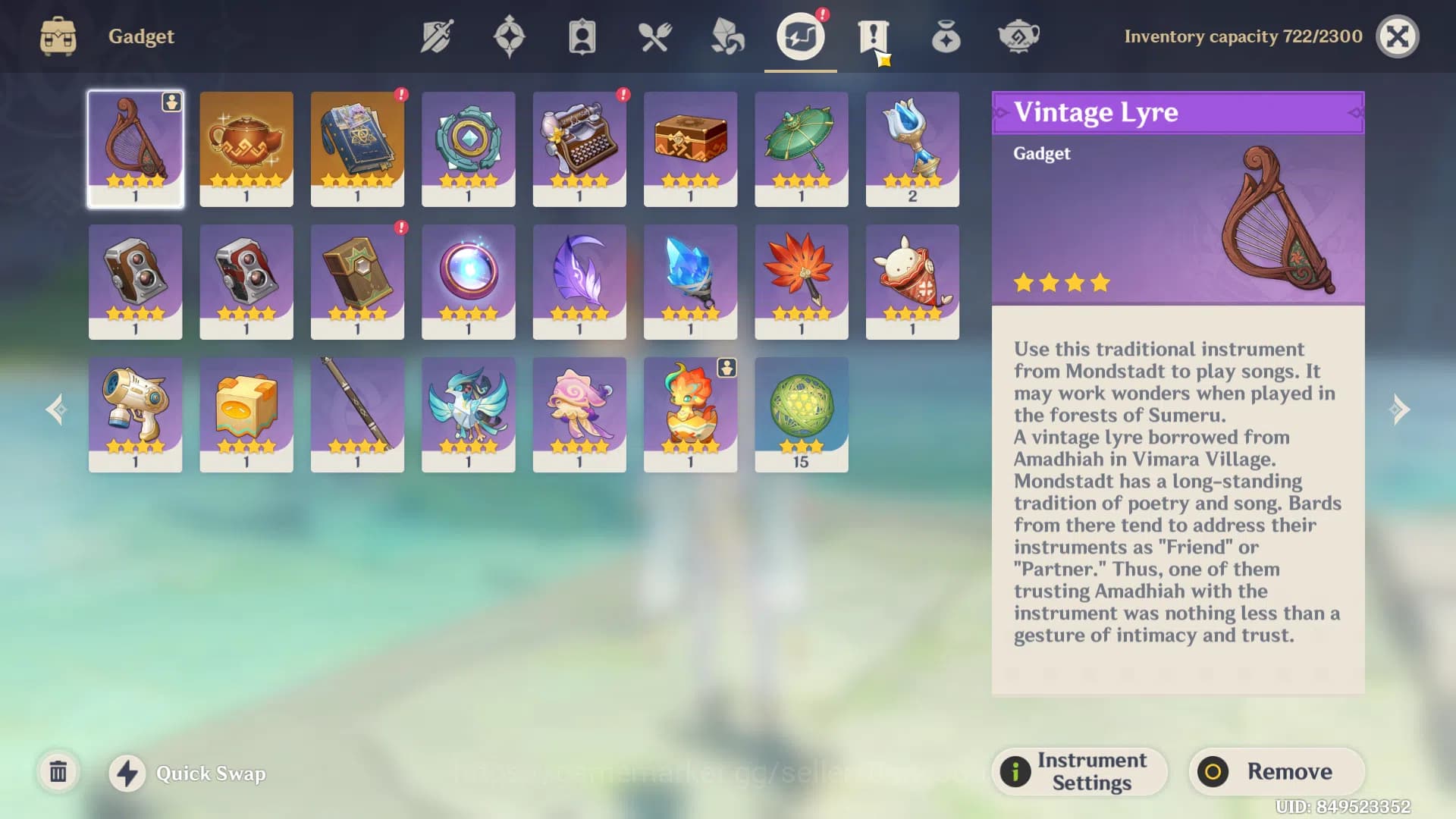 Genshin Impact Accounts ASIA | 8 Limit | Mavuika,Yelan,Zibai,Zhongli,Xiang image 6