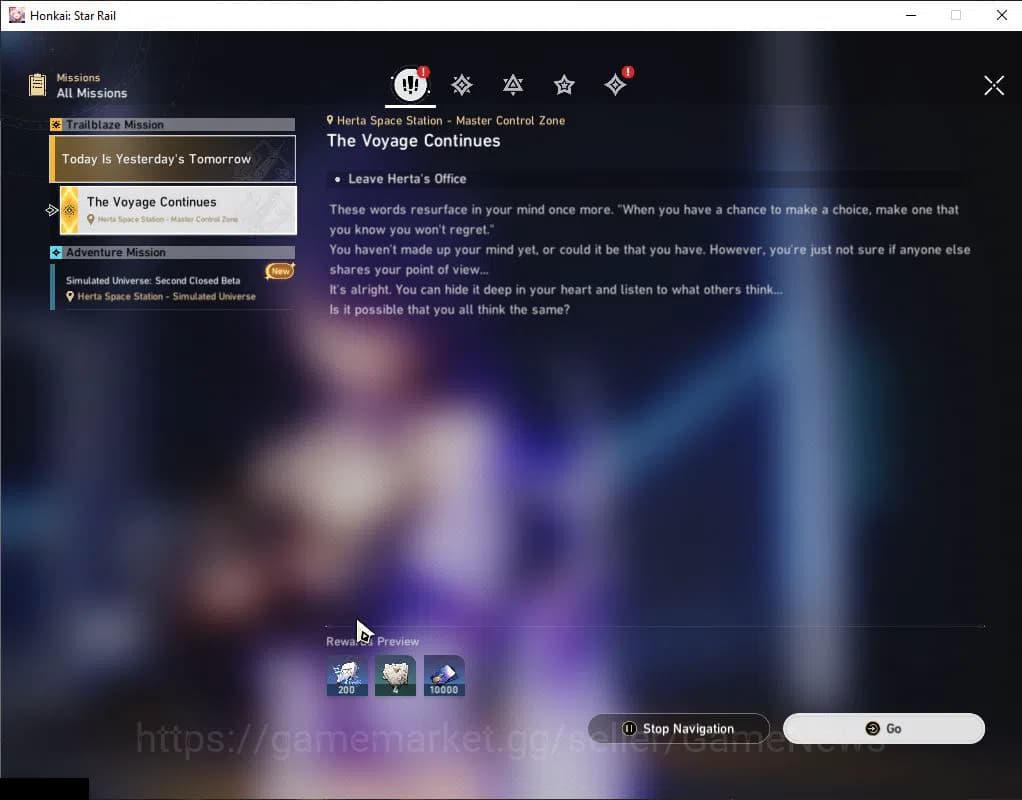 Honkai Star Rail Accounts ASIA|TL 7|3 Limited|1 Golden Companion Spirit|Ache image 3