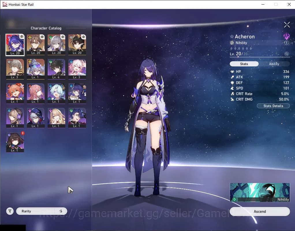 Honkai Star Rail Accounts ASIA|TL 7|3 Limited|1 Golden Companion Spirit|Ache image 9