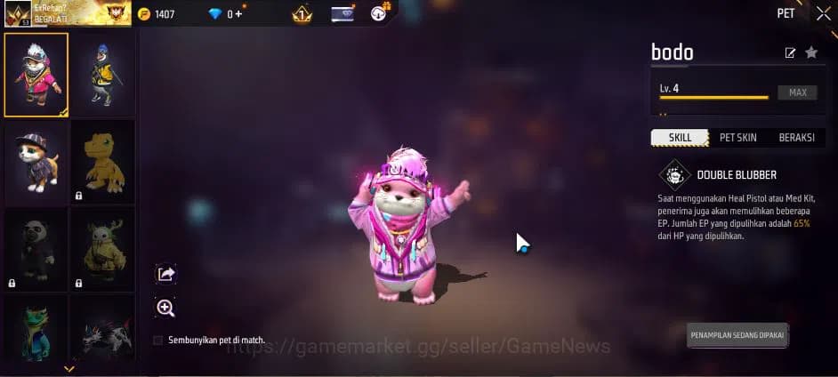 Free Fire Accounts Indonesia| M1887 Mamba GNAW | SCAR Golden Strike,M image 2