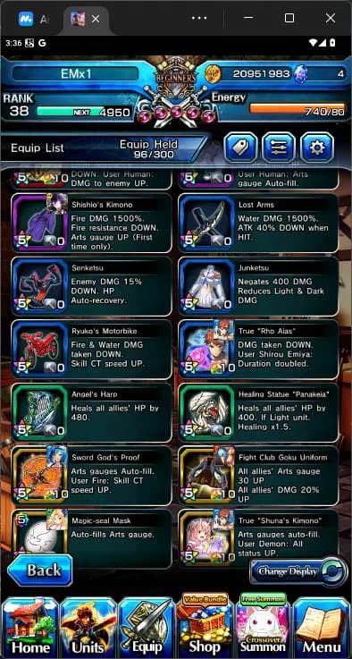 Grand Summoners Accounts GLOBAL|18 Ascend|Paladin Roy,Shirou Emiya TW,Summe image 5