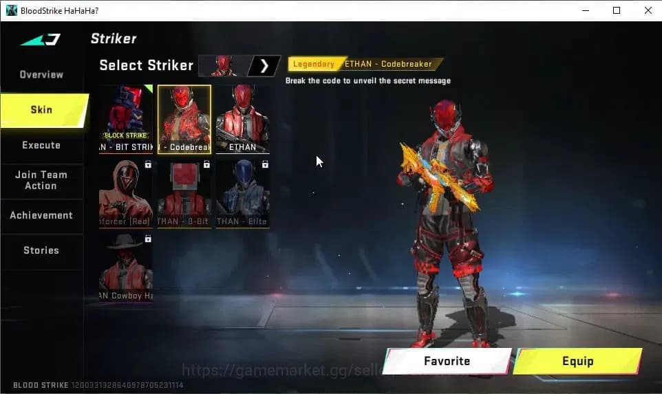 Blood Strike Accounts ASIA|9 ULTRA[BLAST,ETHAN,VOLT,ZERO,FAL,AUG,AR97,IN image 14