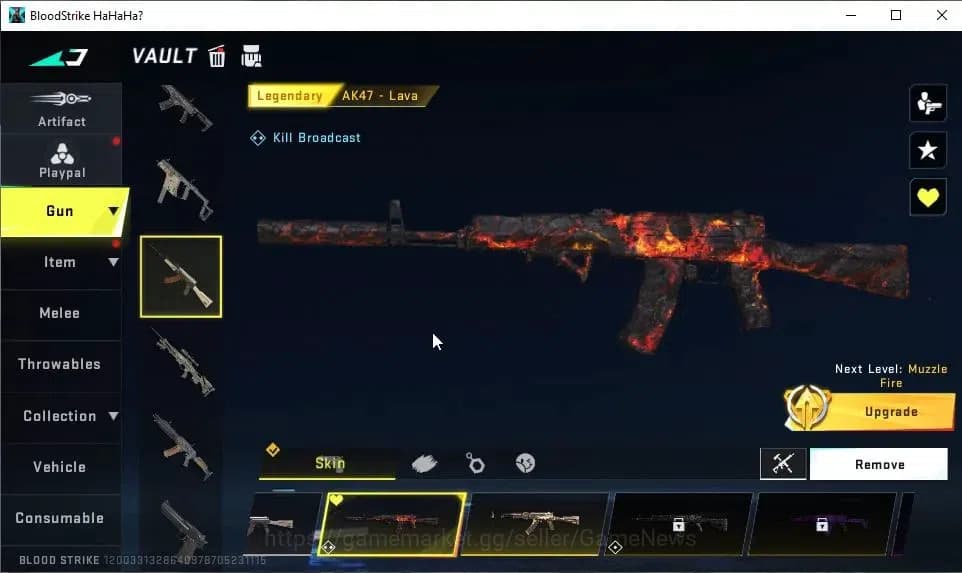 Blood Strike Accounts ASIA|9 ULTRA[BLAST,ETHAN,VOLT,ZERO,FAL,AUG,AR97,IN image 16