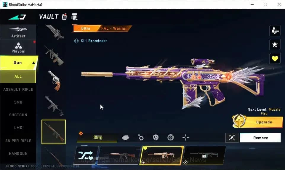 Blood Strike Accounts ASIA|9 ULTRA[BLAST,ETHAN,VOLT,ZERO,FAL,AUG,AR97,IN image 7