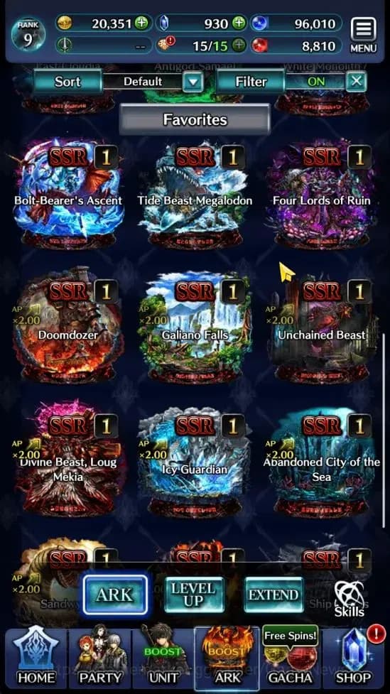 Last Cloudia Accounts GLOBAL |Rank 9| Goddess Lilaha, AOG,Labyreth, Spir image 8