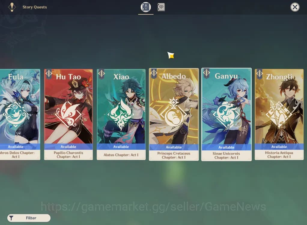Genshin Impact Accounts ASIA|AR 52|3 Limited+2(*5Weapon)|Arlecchino+Sign,F image 15
