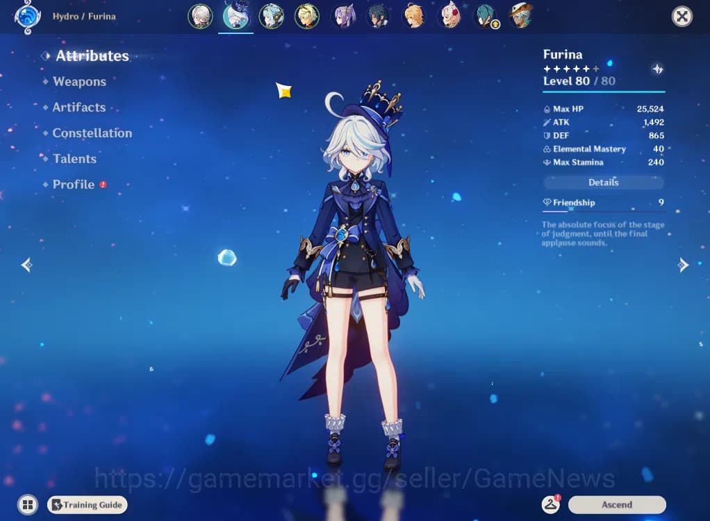 Genshin Impact Accounts ASIA|AR 52|3 Limited+2(*5Weapon)|Arlecchino+Sign,F image 4