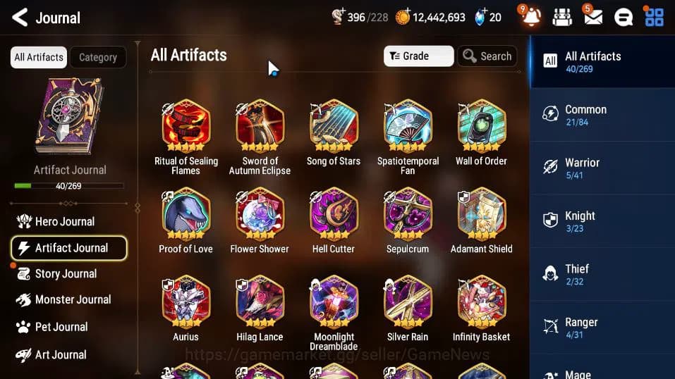 Epic Seven Accounts GLOBAL UNVERIF|New Era|4 ML(DK Sharun, NC Landy, H image 17