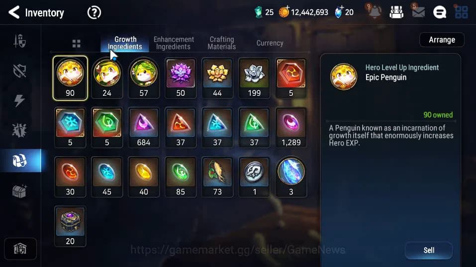 Epic Seven Accounts GLOBAL UNVERIF|New Era|4 ML(DK Sharun, NC Landy, H image 4