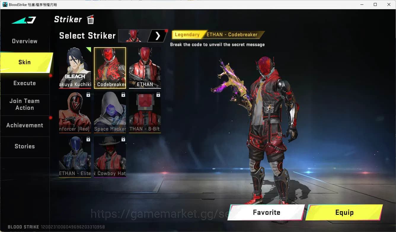 Blood Strike Accounts ASIA | legend ethan, legend jack, ultra m4, ultra image 2