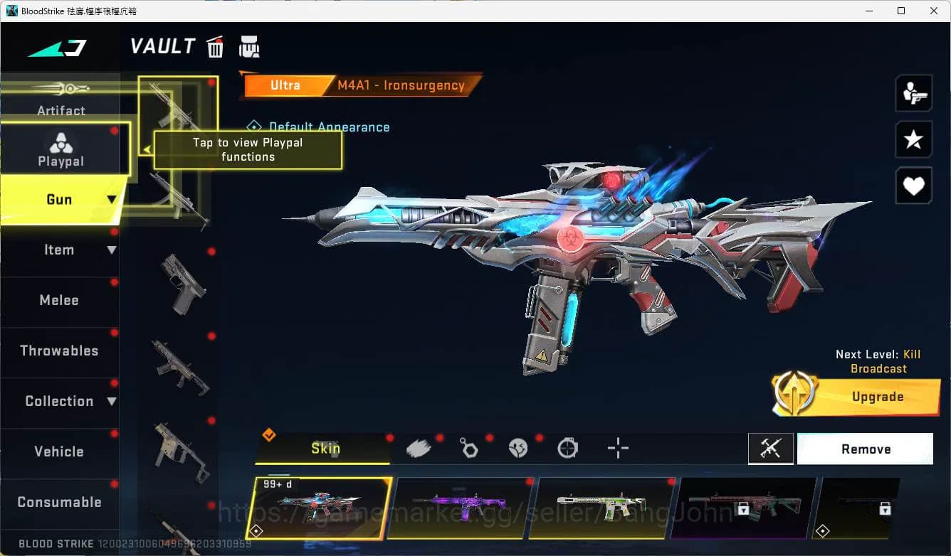 Blood Strike Accounts ASIA | legend ethan, legend jack, ultra m4, ultra image 5