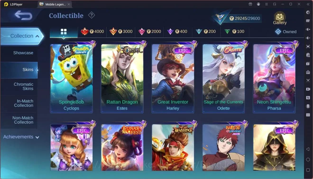 Mobile Legends: Bang Bang Accounts Global|Hero 74|Skin 131|Expert|CC Natalia|Naruto V image 11