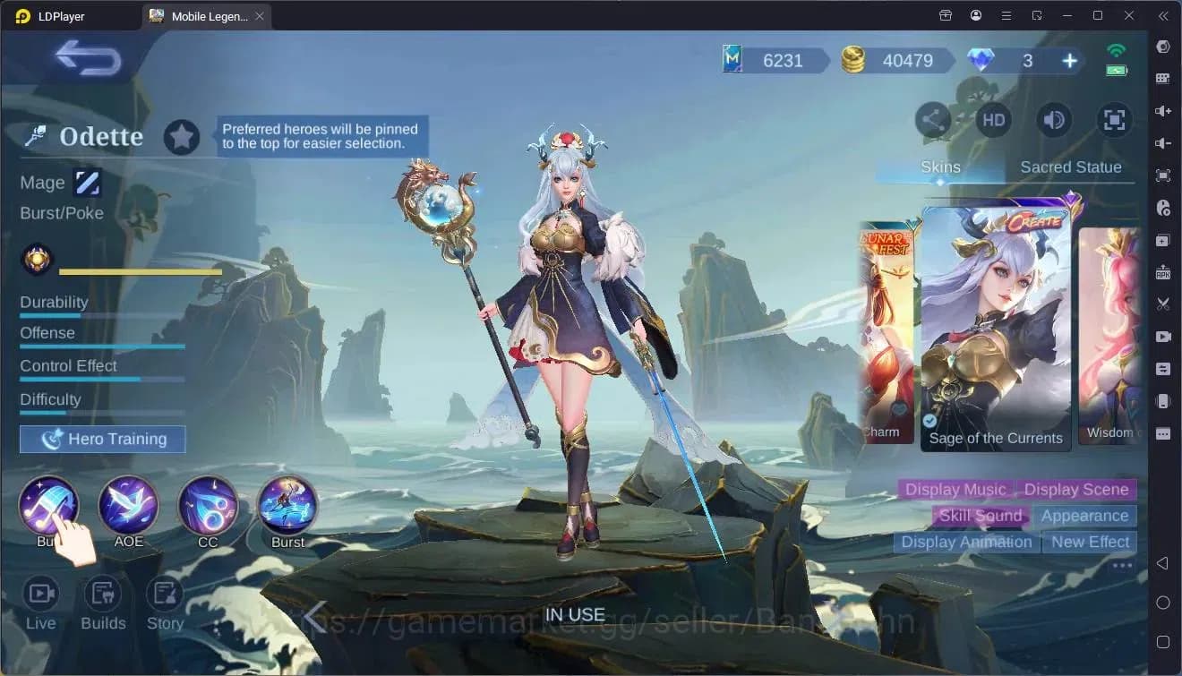 Mobile Legends: Bang Bang Accounts Global|Hero 74|Skin 131|Expert|CC Natalia|Naruto V image 3