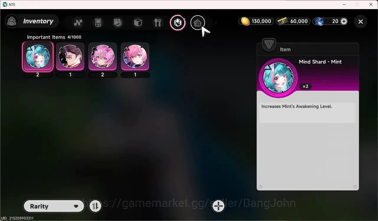 Neverness to Everness Accounts EU | Starter Lv 3 | 1 SSR (Daffodill)+ 8 SR + Glid image 4
