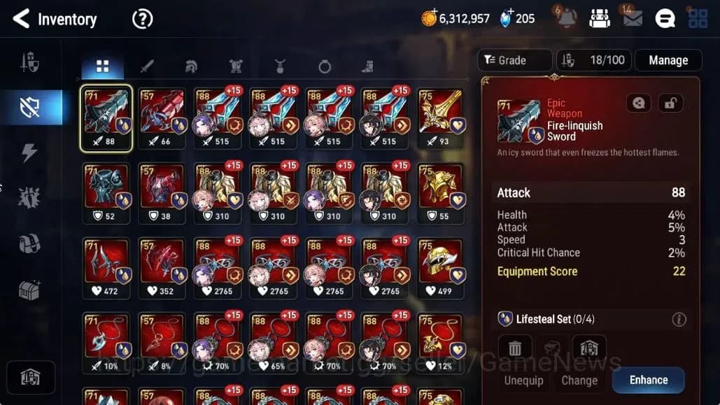 Epic Seven Accounts Global Unverif|New Era|2 ML(Salome,DB Senya)Iseria image 10
