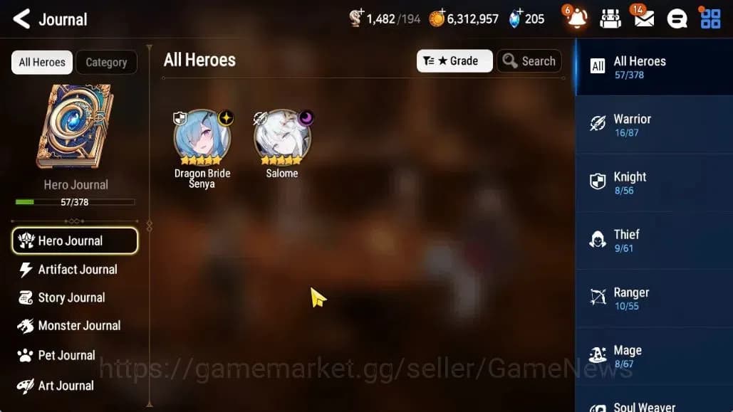 Epic Seven Accounts Global Unverif|New Era|2 ML(Salome,DB Senya)Iseria image 6