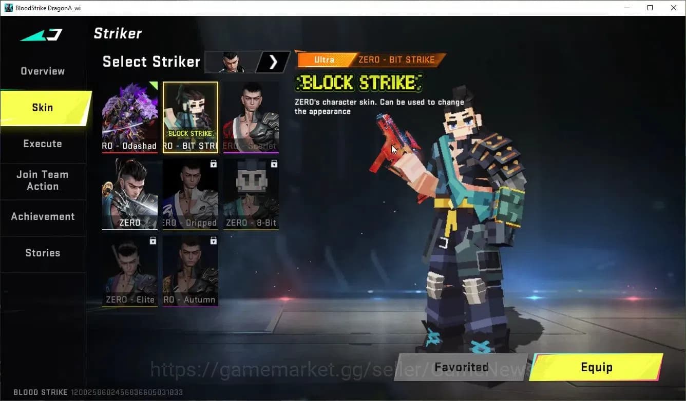 Blood Strike Accounts ASIA|ETERNAL Zero-ODA+ 12 ULTRA[Ethan,Kraken,M4A1, image 4