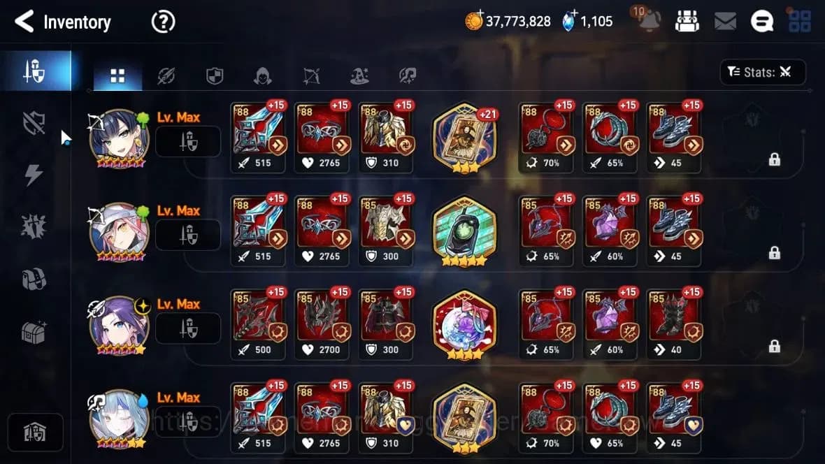Epic Seven Accounts GLOBAL Unverif|New Era|7 ML(Salome,Harsetti,LW Pei image 15