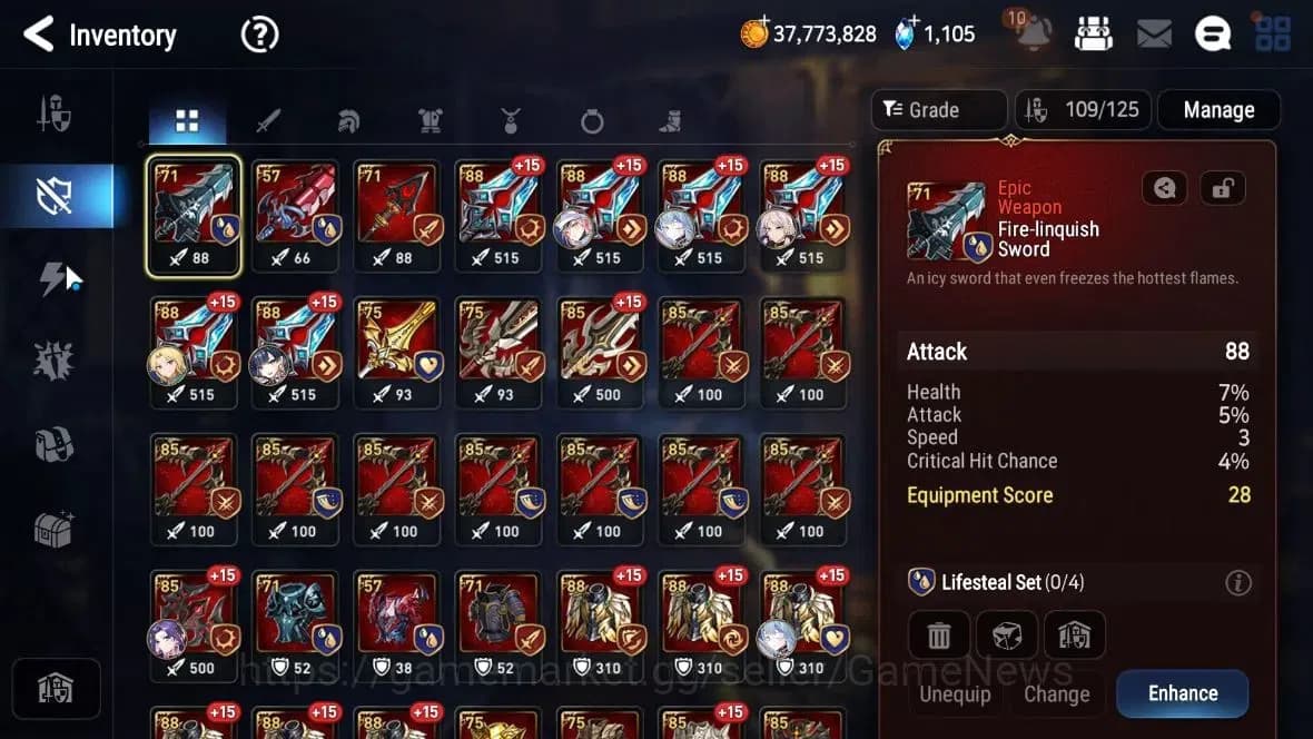 Epic Seven Accounts GLOBAL Unverif|New Era|7 ML(Salome,Harsetti,LW Pei image 16