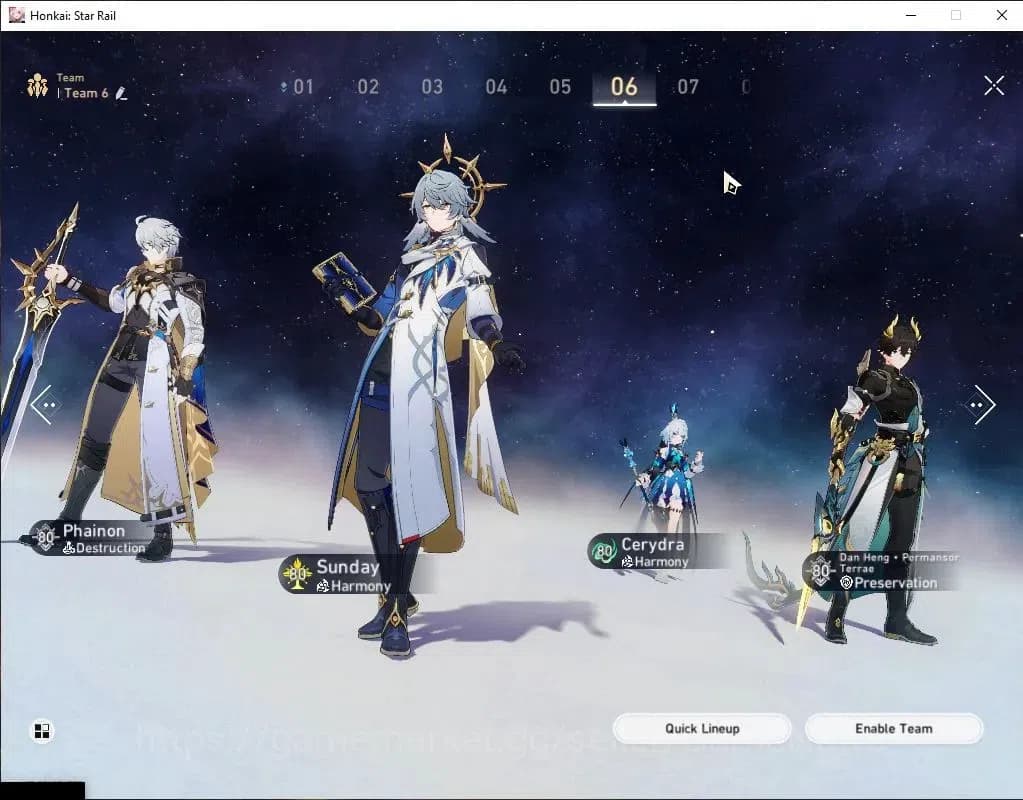 Honkai Star Rail Accounts Asia|TL 70|Phainon PremTeam|21 Limited[Evernight,H image 14