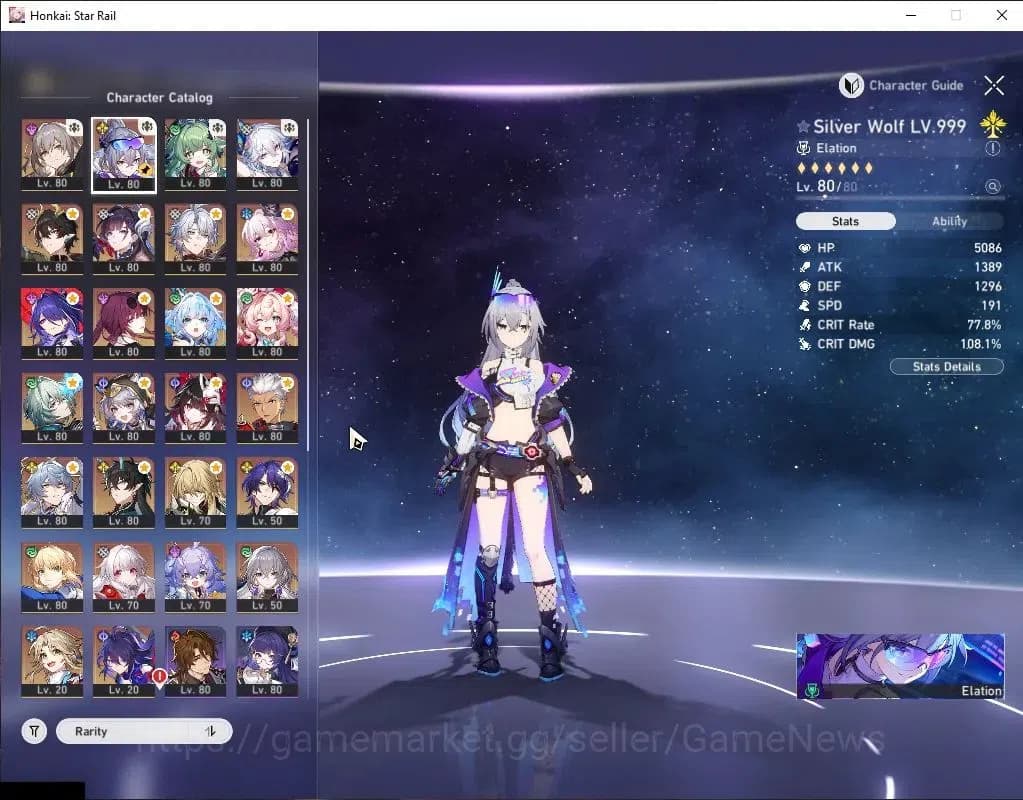 Honkai Star Rail Accounts Asia|TL 70|Phainon PremTeam|21 Limited[Evernight,H image 5