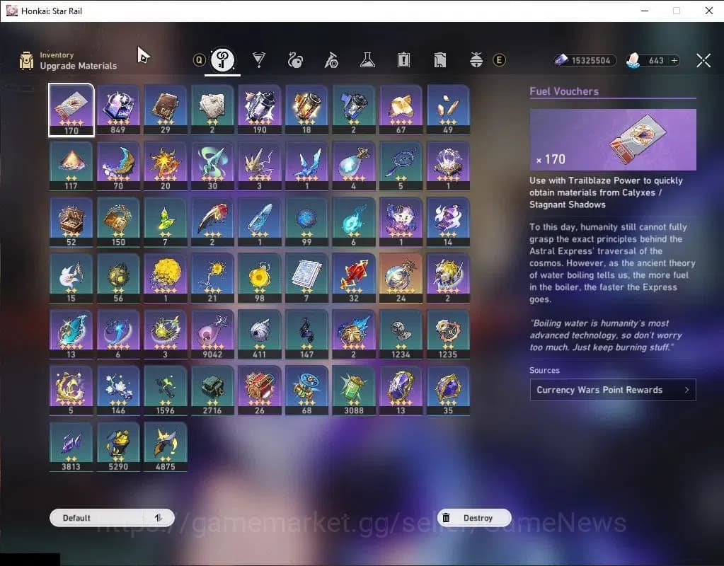 Honkai Star Rail Accounts Asia|TL 70|Phainon PremTeam|21 Limited[Evernight,H image 8