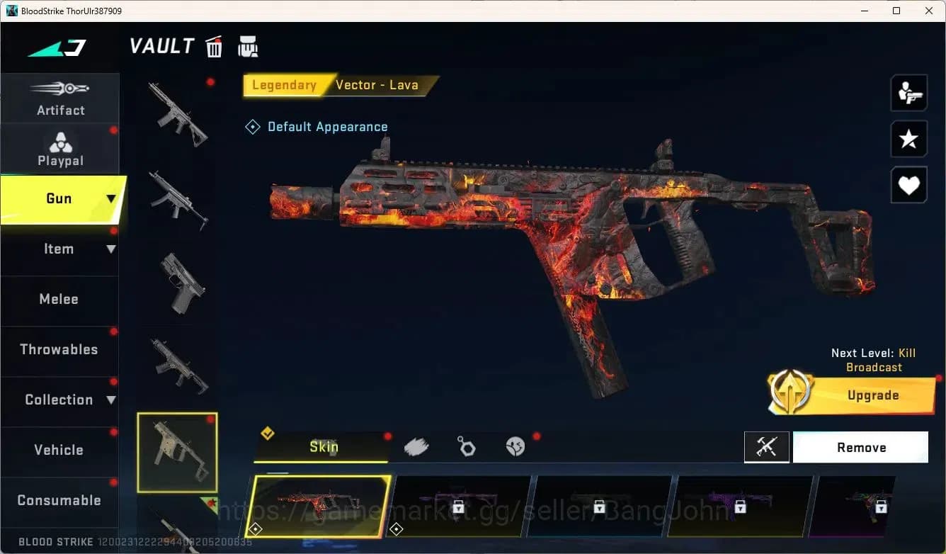 Blood Strike Accounts ASIA | AK47 7DS | 1 BLEACH STRIKER | 2 LEGENDARY G image 4