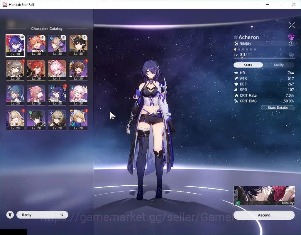 Honkai Star Rail Accounts Asia|TL 18|2 Golden Companion Spirit|3 Limited|Ach image 4