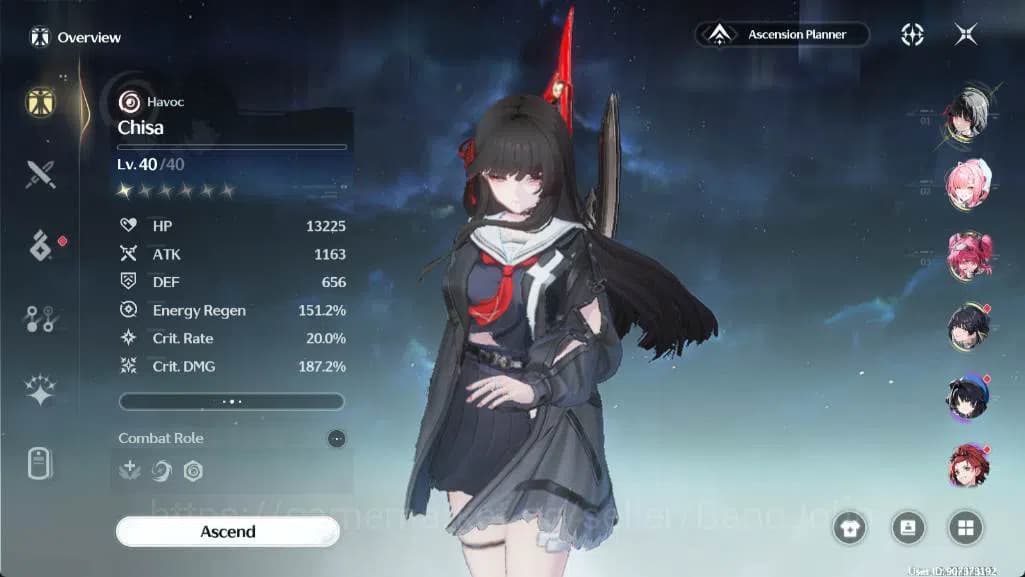 Wuthering Waves Accounts SEA|Union lvl 45|Rank 5|Chisa, Aemeath, Lupa, Chix image 20