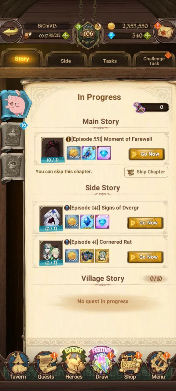 The Seven Deadly Sins: Grand Cross Accounts ASIA | 5,6M CC | 4 LR Merlin Child, Queen Diana, B image 1