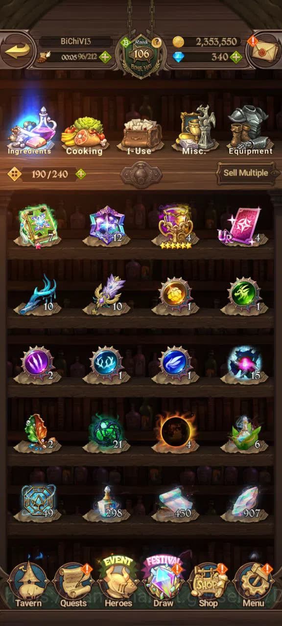 The Seven Deadly Sins: Grand Cross Accounts ASIA | 5,6M CC | 4 LR Merlin Child, Queen Diana, B image 11