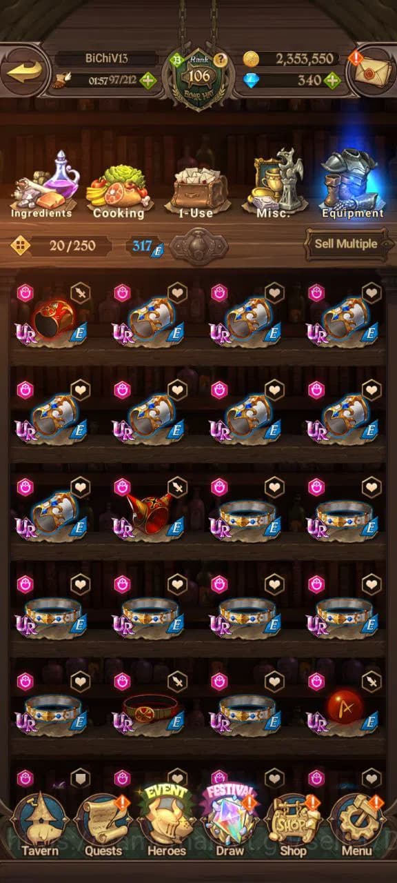 The Seven Deadly Sins: Grand Cross Accounts ASIA | 5,6M CC | 4 LR Merlin Child, Queen Diana, B image 15