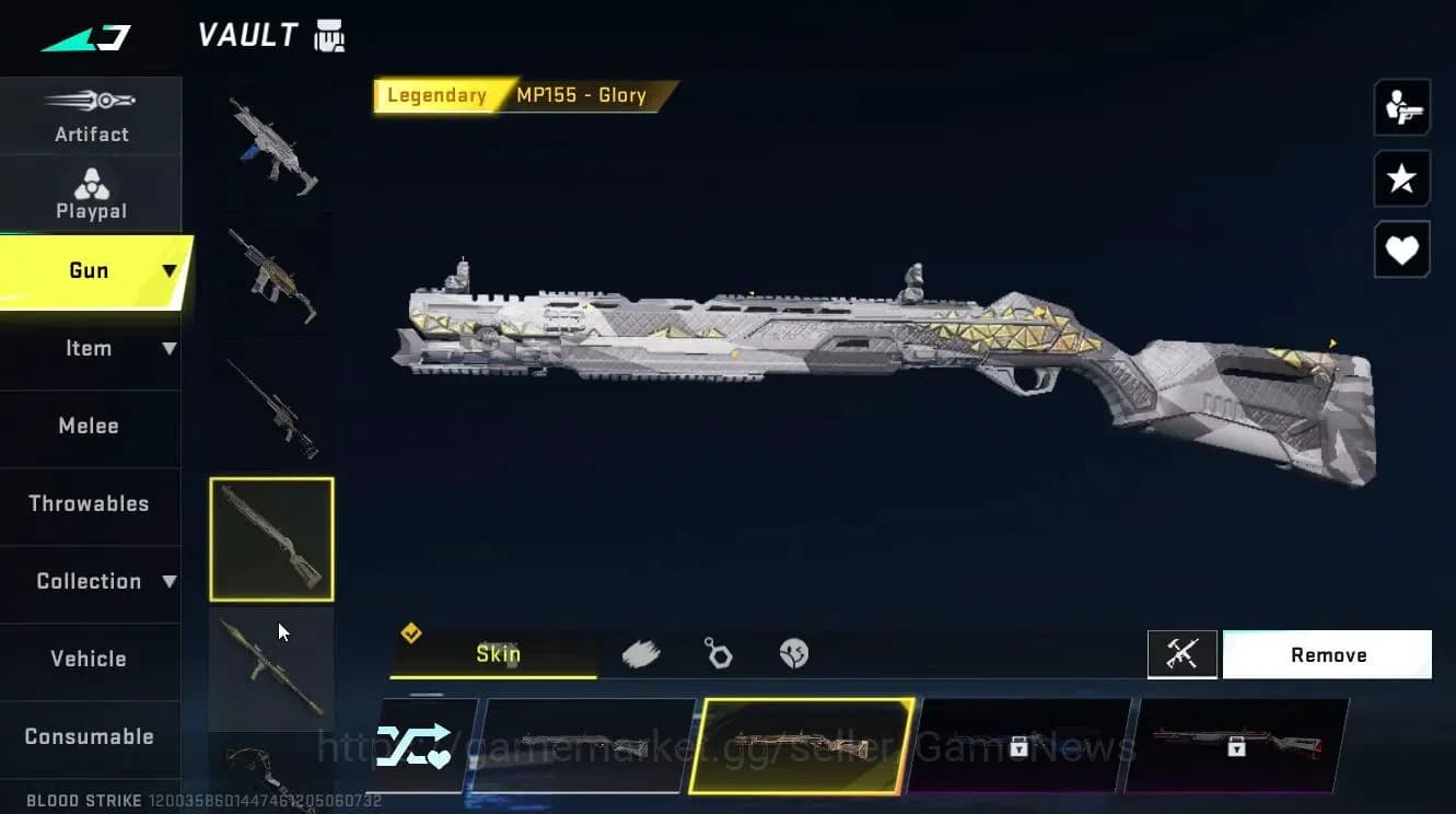 Blood Strike Accounts ASIA|ETERNAL ZERO-Odashadow|2ULTRA[Origiin122,UMP4 image 10