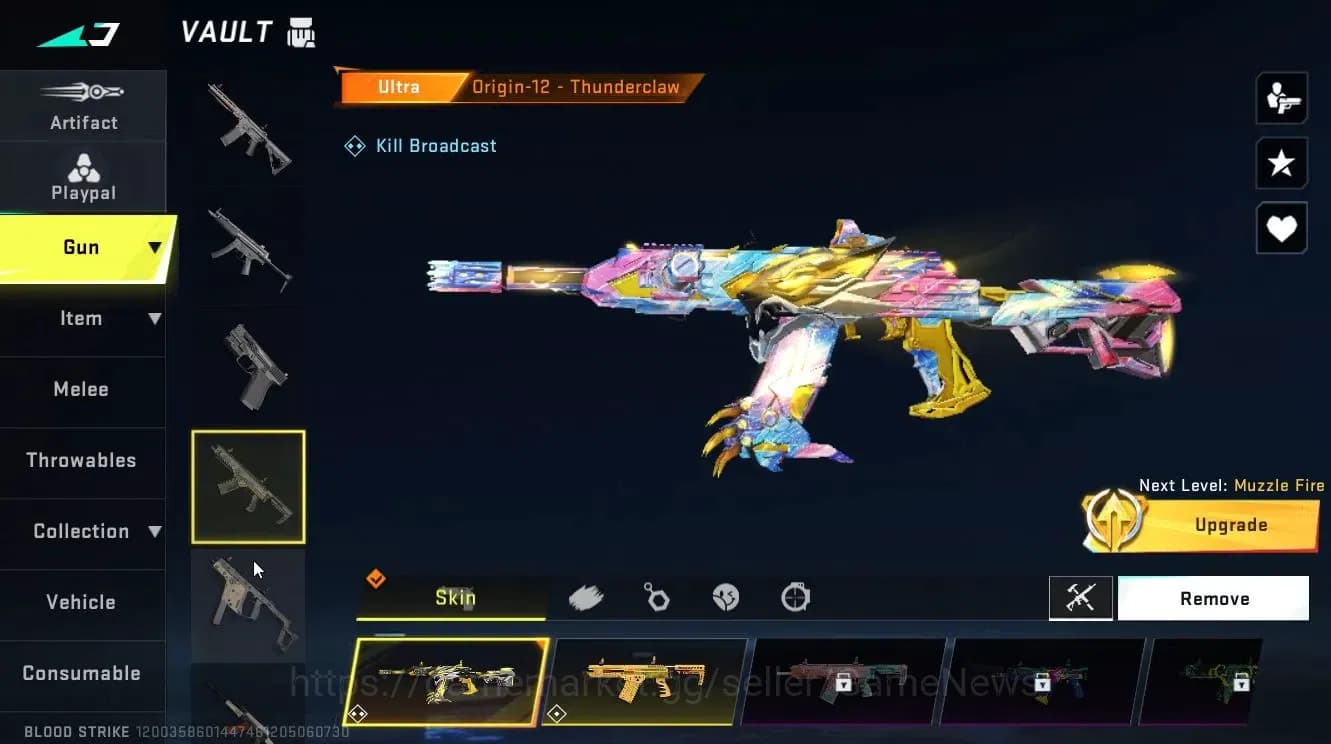 Blood Strike Accounts ASIA|ETERNAL ZERO-Odashadow|2ULTRA[Origiin122,UMP4 image 2