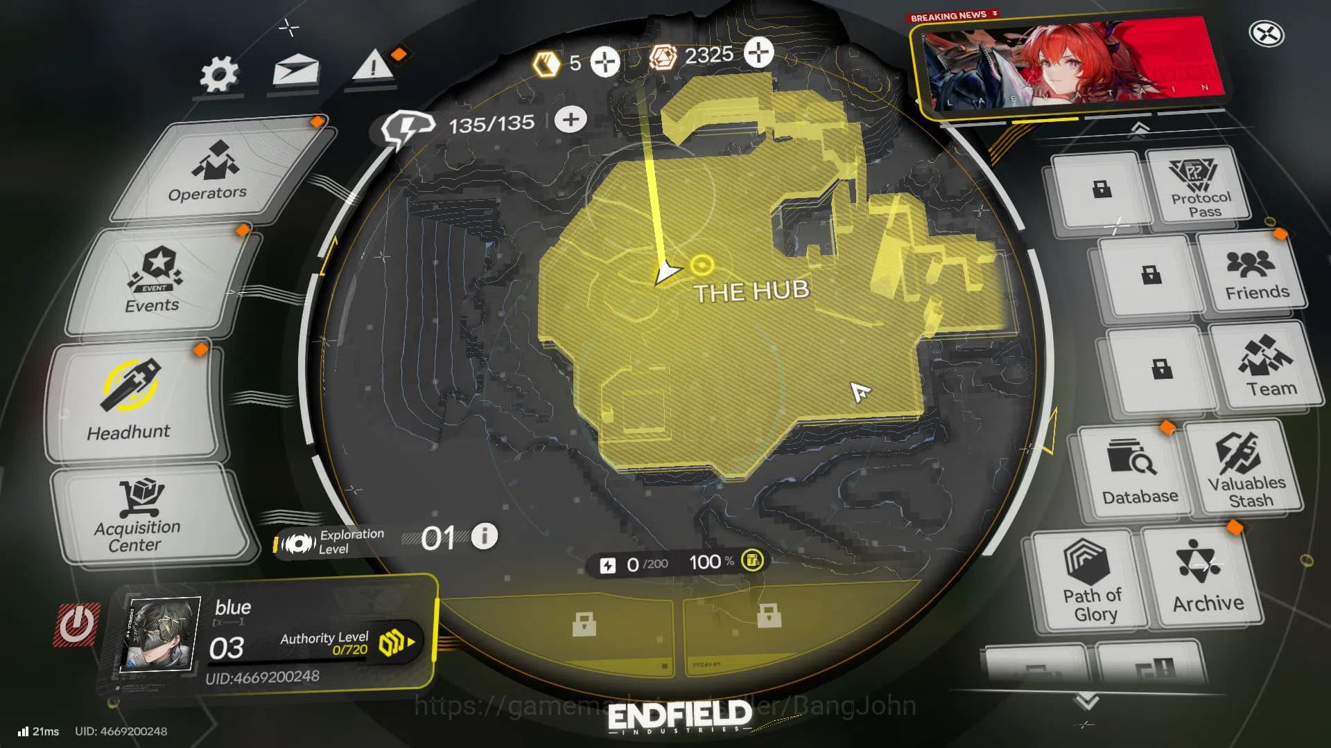 Arknights: Endfield Accounts Starter Lvl 3 | ASIA | SSR Laevatain | Da Pan | Al image 1