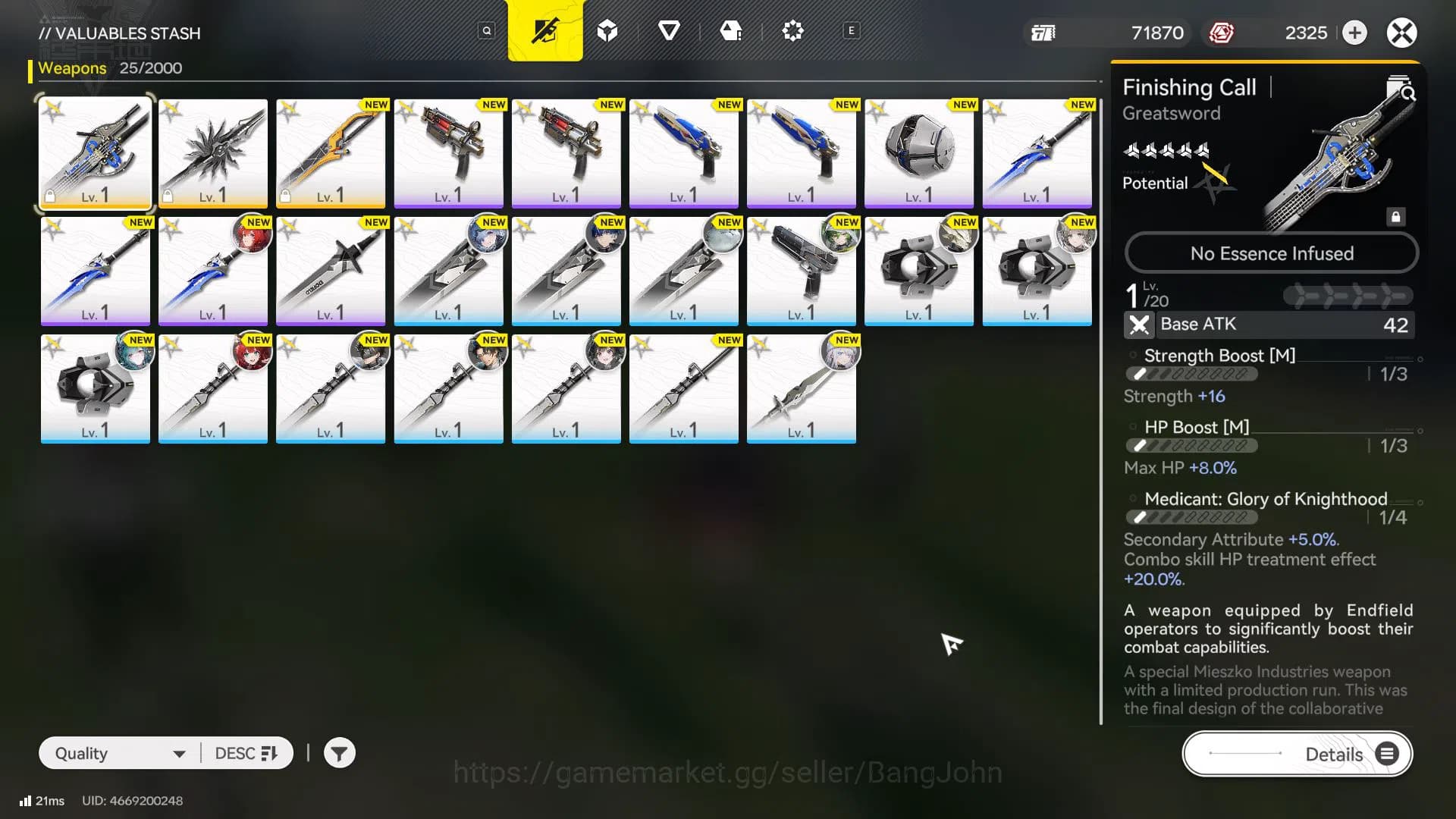 Arknights: Endfield Accounts Starter Lvl 3 | ASIA | SSR Laevatain | Da Pan | Al image 3