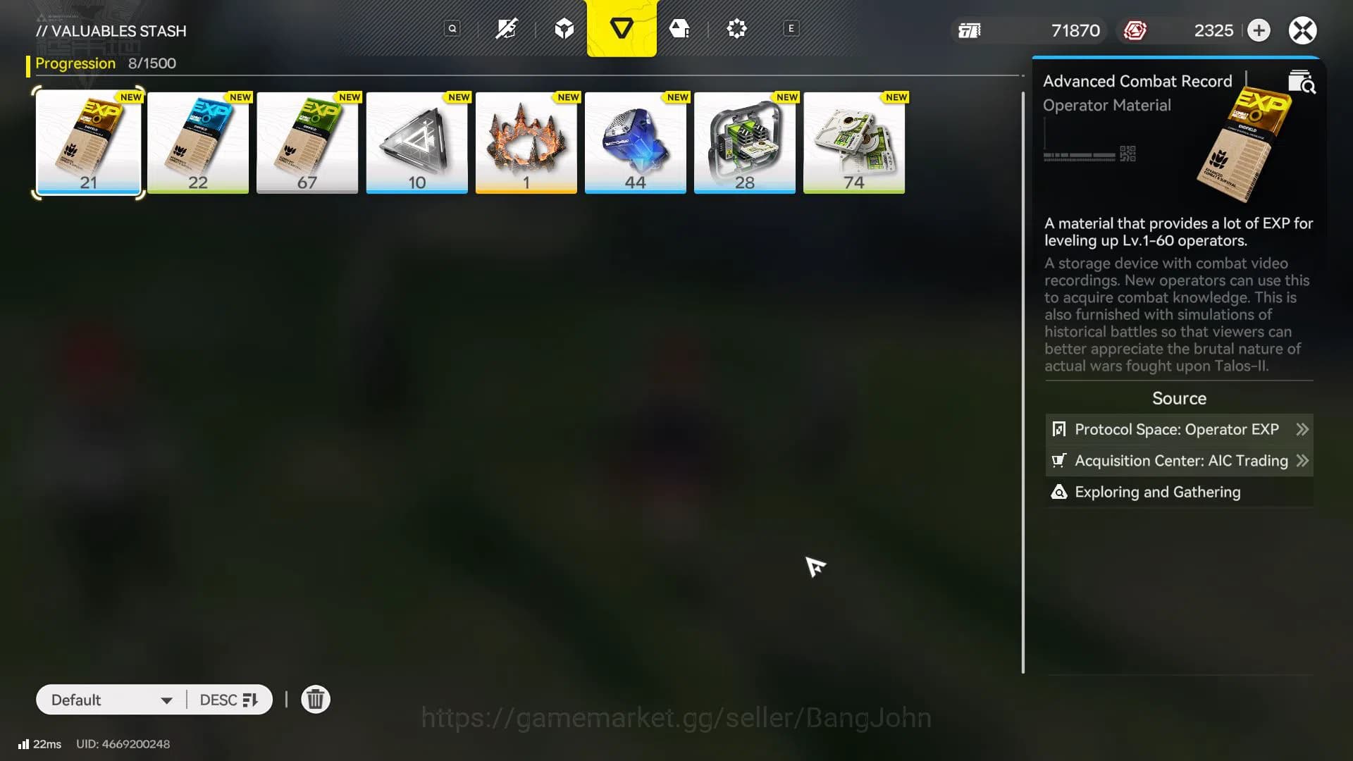 Arknights: Endfield Accounts Starter Lvl 3 | ASIA | SSR Laevatain | Da Pan | Al image 5