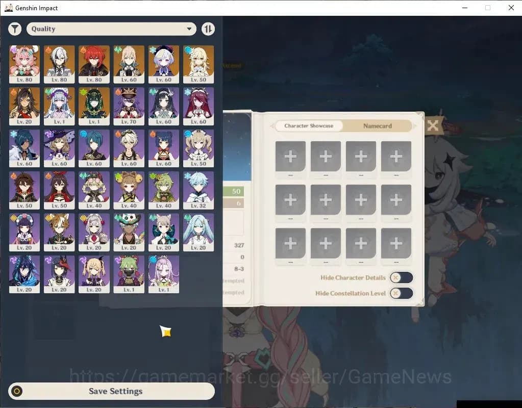 Genshin Impact Accounts ASIA |AR 50|3 Limit+1(*5WeP)|Nefer,Arlecchino,Vare image 1
