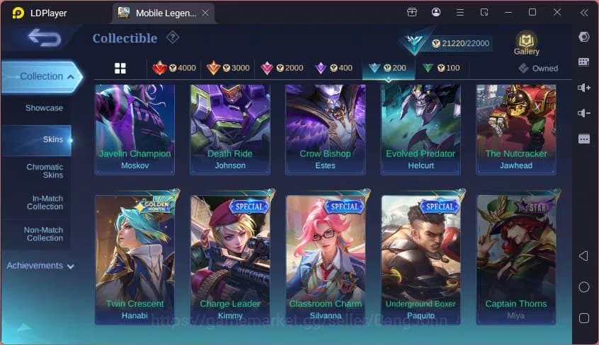 Mobile Legends: Bang Bang Accounts GLOBAL|Hero 59|Skin 95|Lucky Alpha,CC Natalia,VLTN image 11