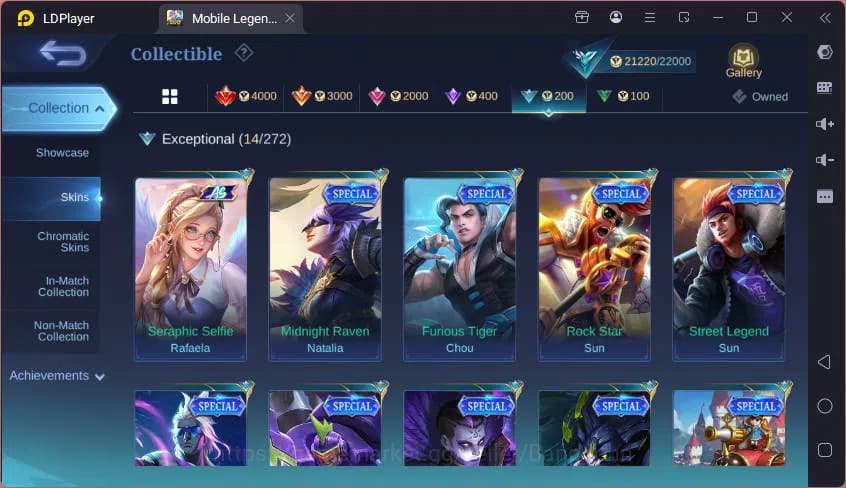Mobile Legends: Bang Bang Accounts GLOBAL|Hero 59|Skin 95|Lucky Alpha,CC Natalia,VLTN image 12