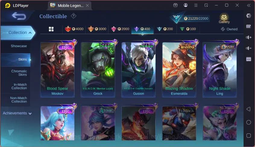 Mobile Legends: Bang Bang Accounts GLOBAL|Hero 59|Skin 95|Lucky Alpha,CC Natalia,VLTN image 14
