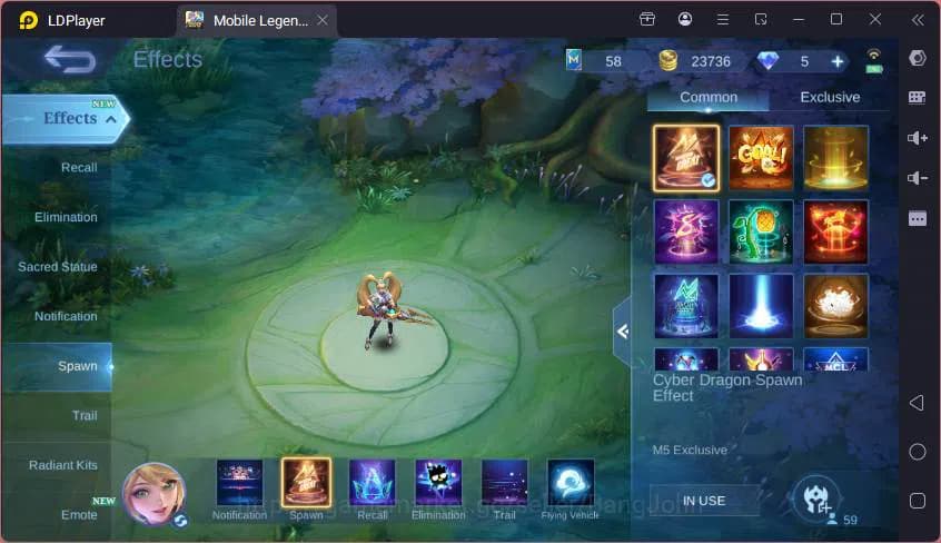 Mobile Legends: Bang Bang Accounts GLOBAL|Hero 59|Skin 95|Lucky Alpha,CC Natalia,VLTN image 4